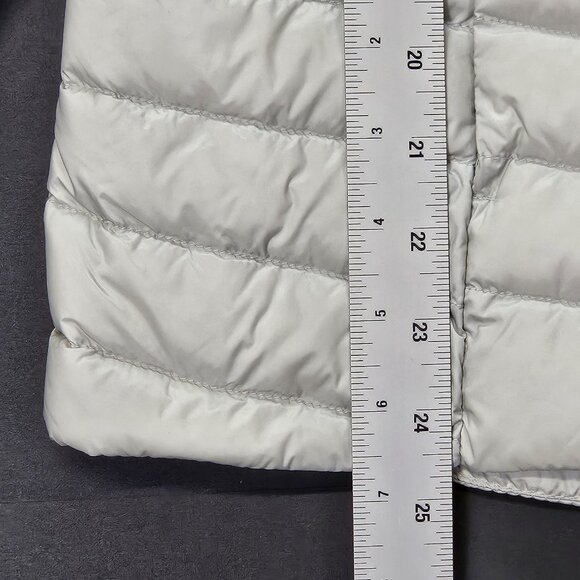 32 Degrees Heat Ultra Light Down Jacket Womens Size L Grey Zip Pockets‎ Full Zip - Picture 6 of 12